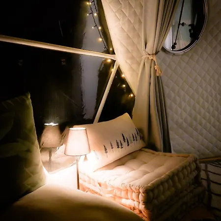 Luxusní stan Ad Maiora Glamping Faedis